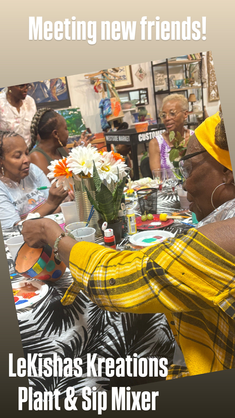 $30 - Sunday Winedown Plant & Sip Mixer - Toco Hill