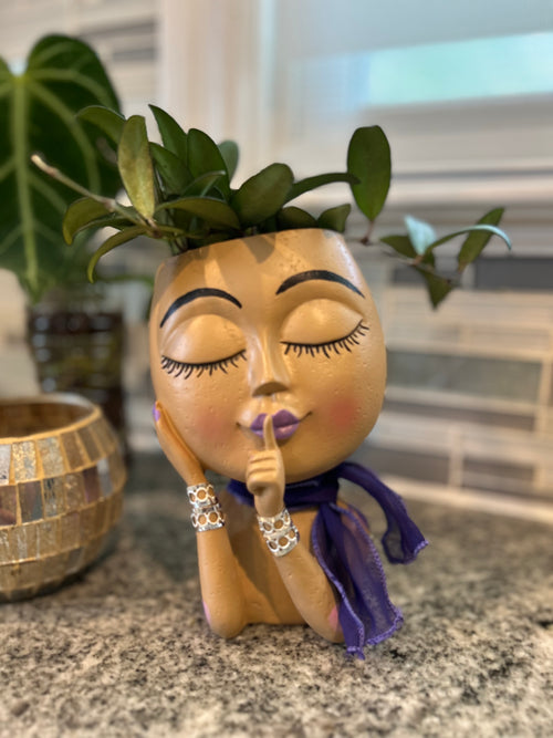 "Hushhh" Letha Planter